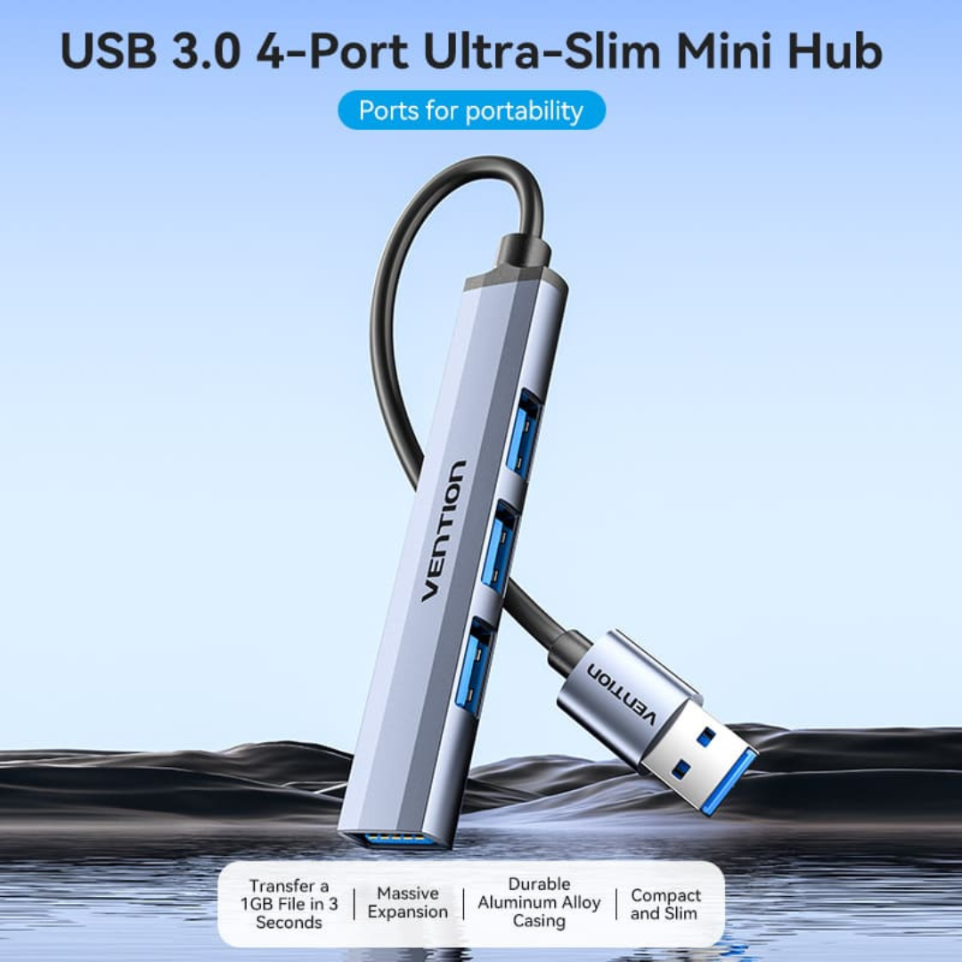 Vention 4 in 1 USB 3.0 Mini Hub