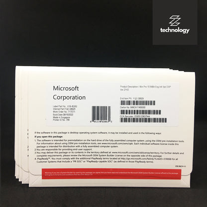 Windows 10 Professional 32/64 Bit DVD